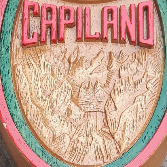 Vintage Capilano Pale Ale Wooden Tap Handle Britis - Picture 6 of 6